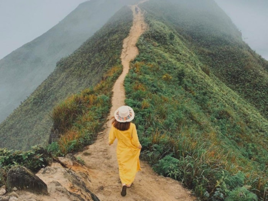 Check-in tại Sống Lưng Khủng Long